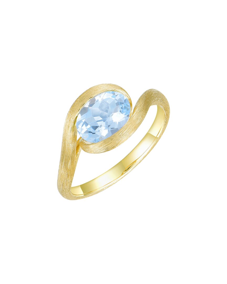 Kai Fine Jewelry 14k 1.10 Ct. Tw. Aquamarine Cocktail Ring