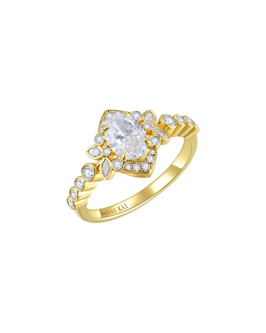 Kai Fine Jewelry 14k 1.34 Ct. Tw. Lab-grown Diamond Cocktail Ring