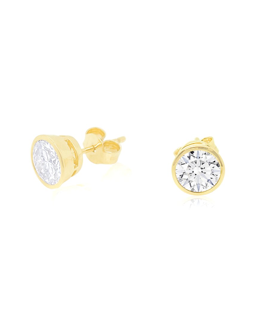 Meira T 14k 2.00 Ct. Tw. Lab-grown Diamond Stud Earrings In Gold