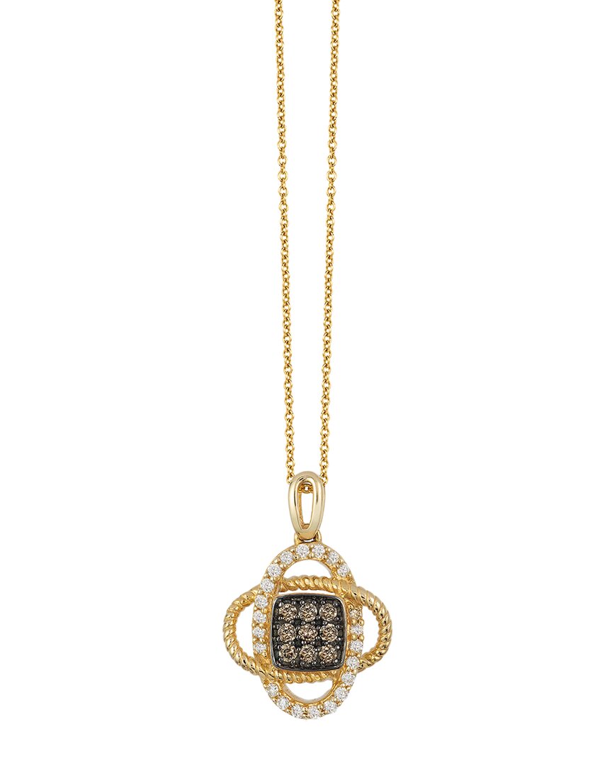 Le Vian ® 14k Honey Gold 0.29 Ct. Tw. Diamond Pendant Necklace