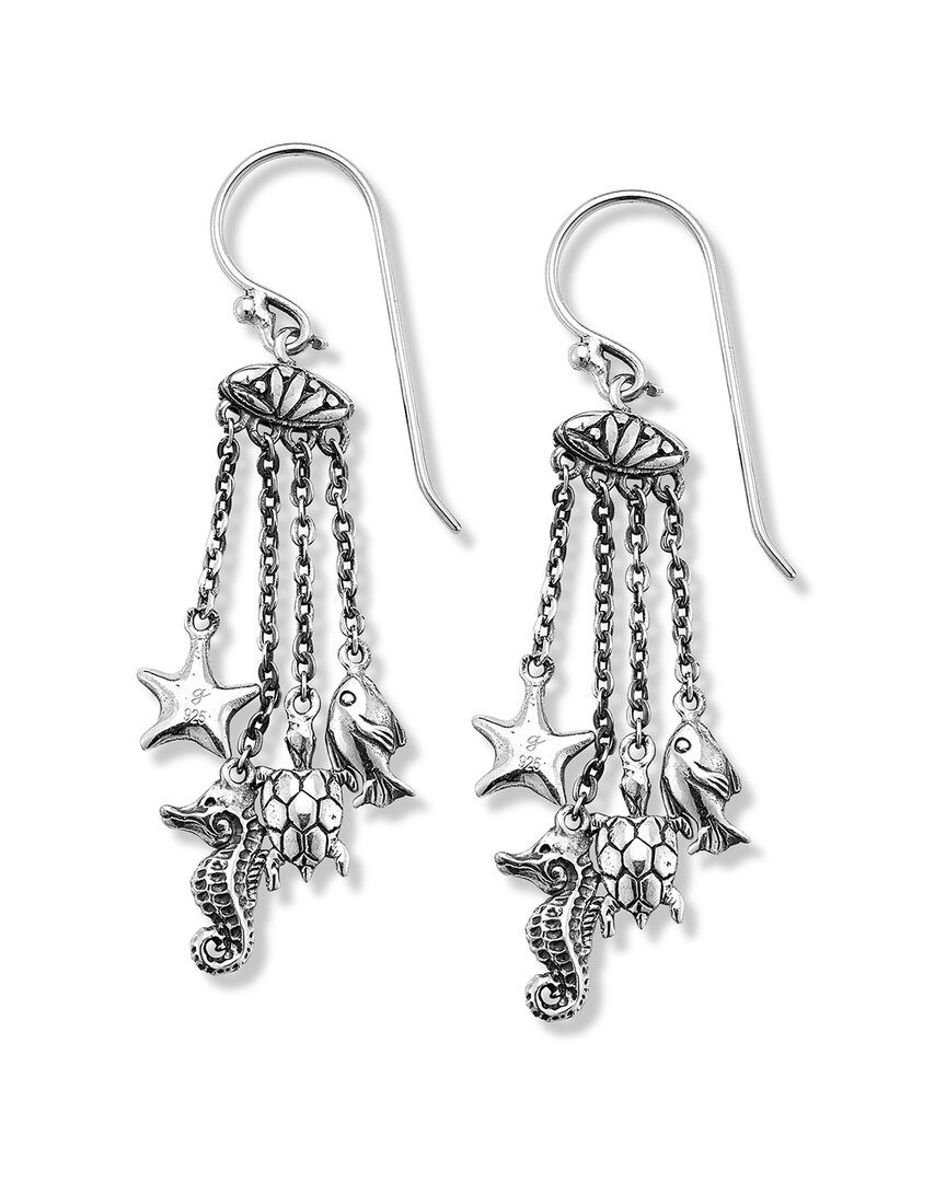 Samuel B. Silver Dangle Earrings