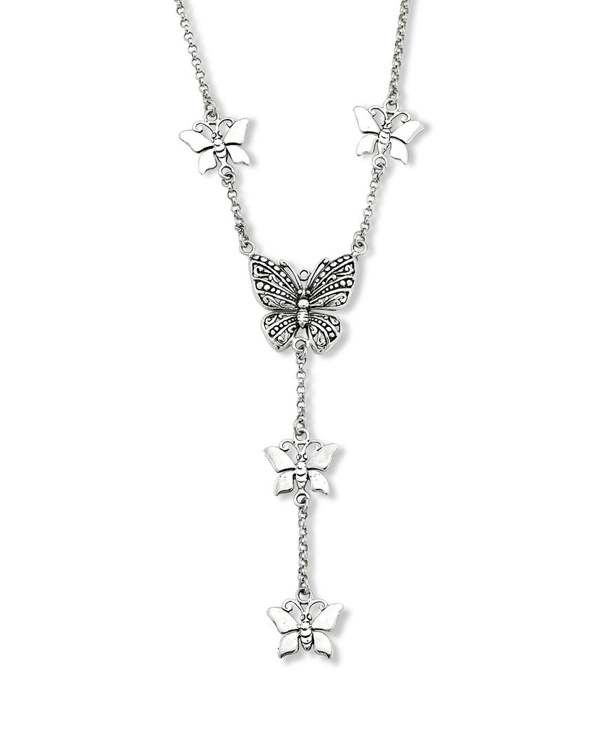 Samuel B. Sterling Silver Butterfly Y-necklace