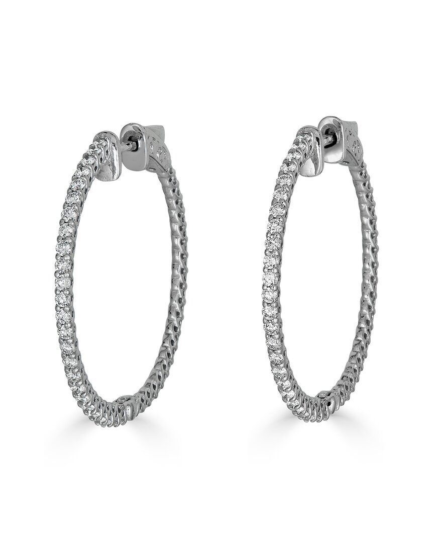 Monary 14k 1.12 Ct. Tw. Diamond Earrings