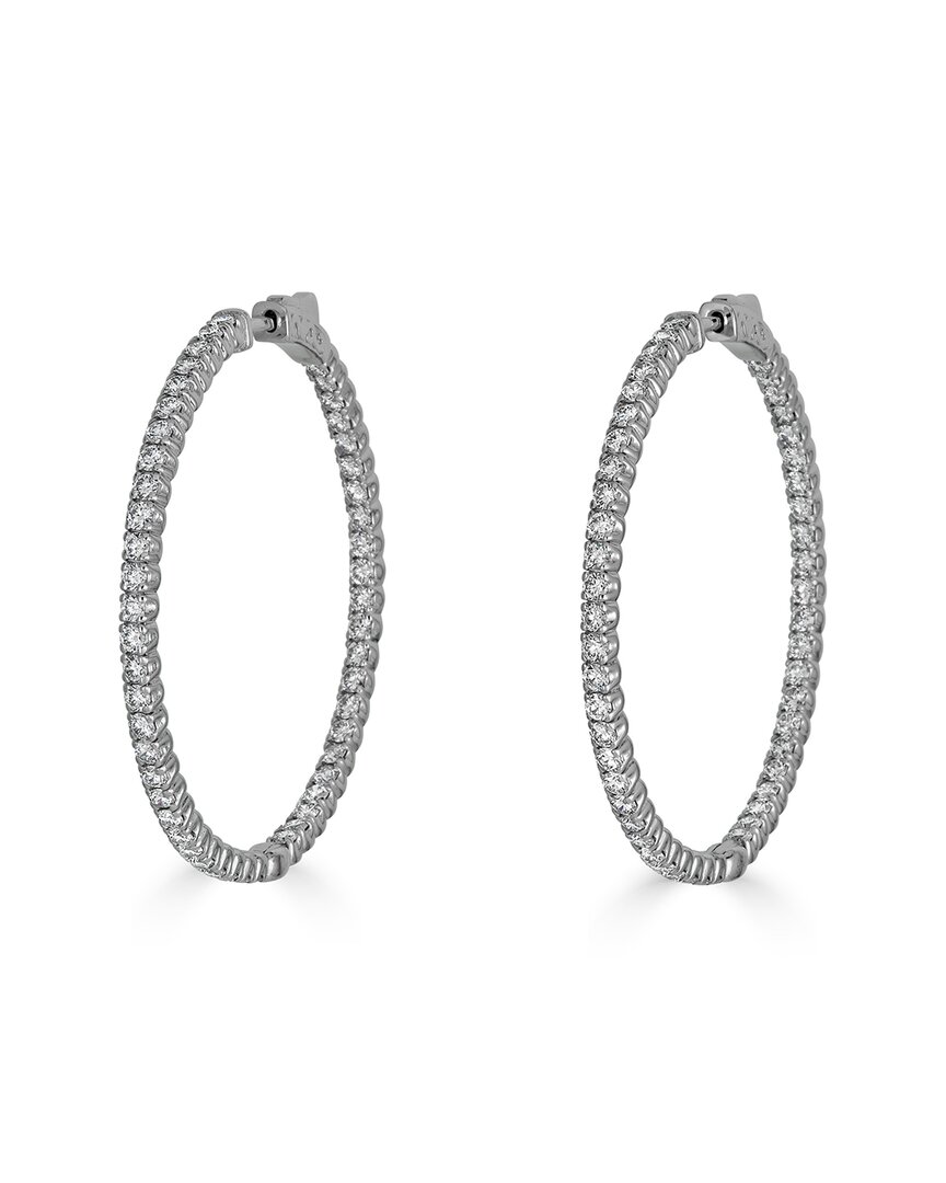 Monary 14k 4.05 Ct. Tw. Diamond Earrings