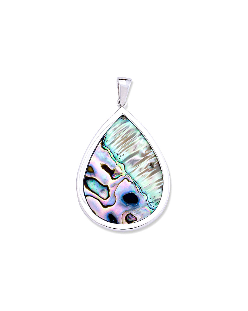 Samuel B. Sterling Silver Abalone Pendant