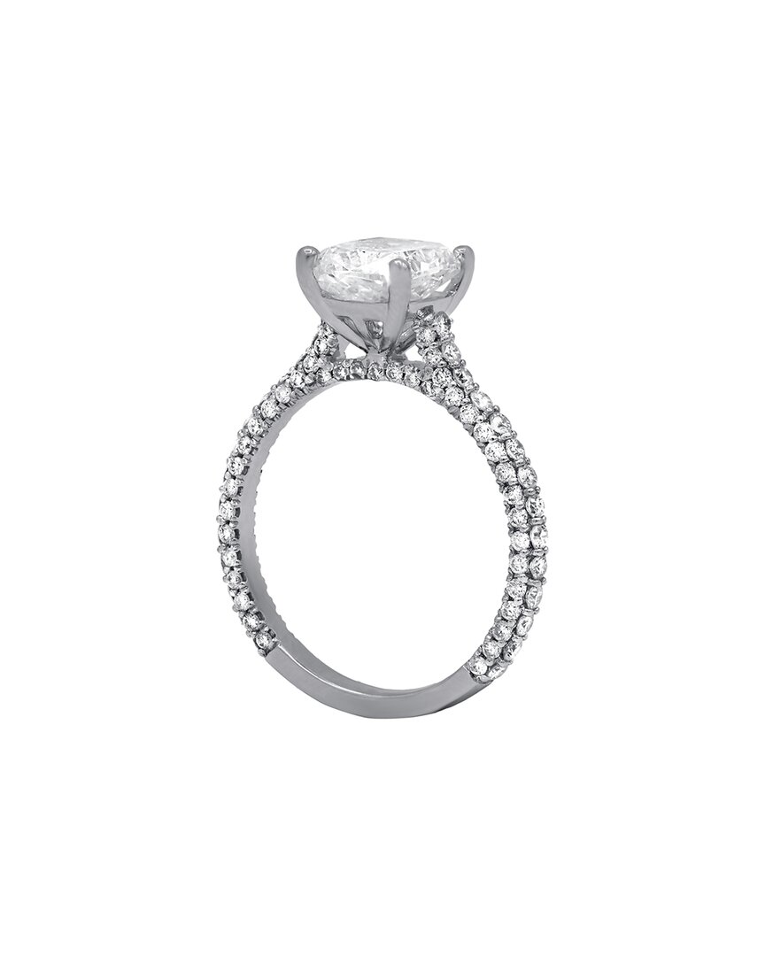 Diana M. Fine Jewelry 18K 2.89 ct. tw. Diamond Half-Set Ring