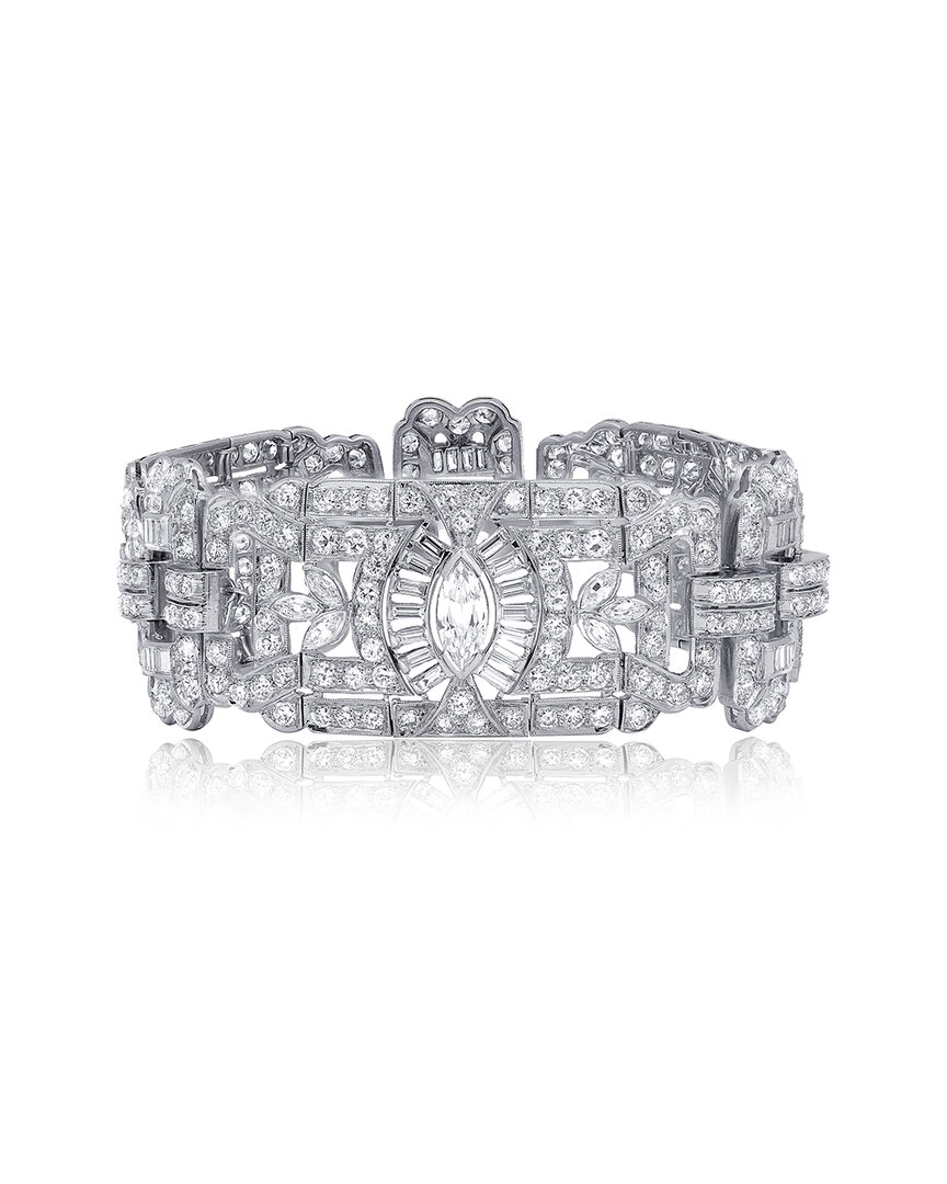 Diana M. Fine Jewelry White Gold 23.00 ct. tw. Diamond Bracelet