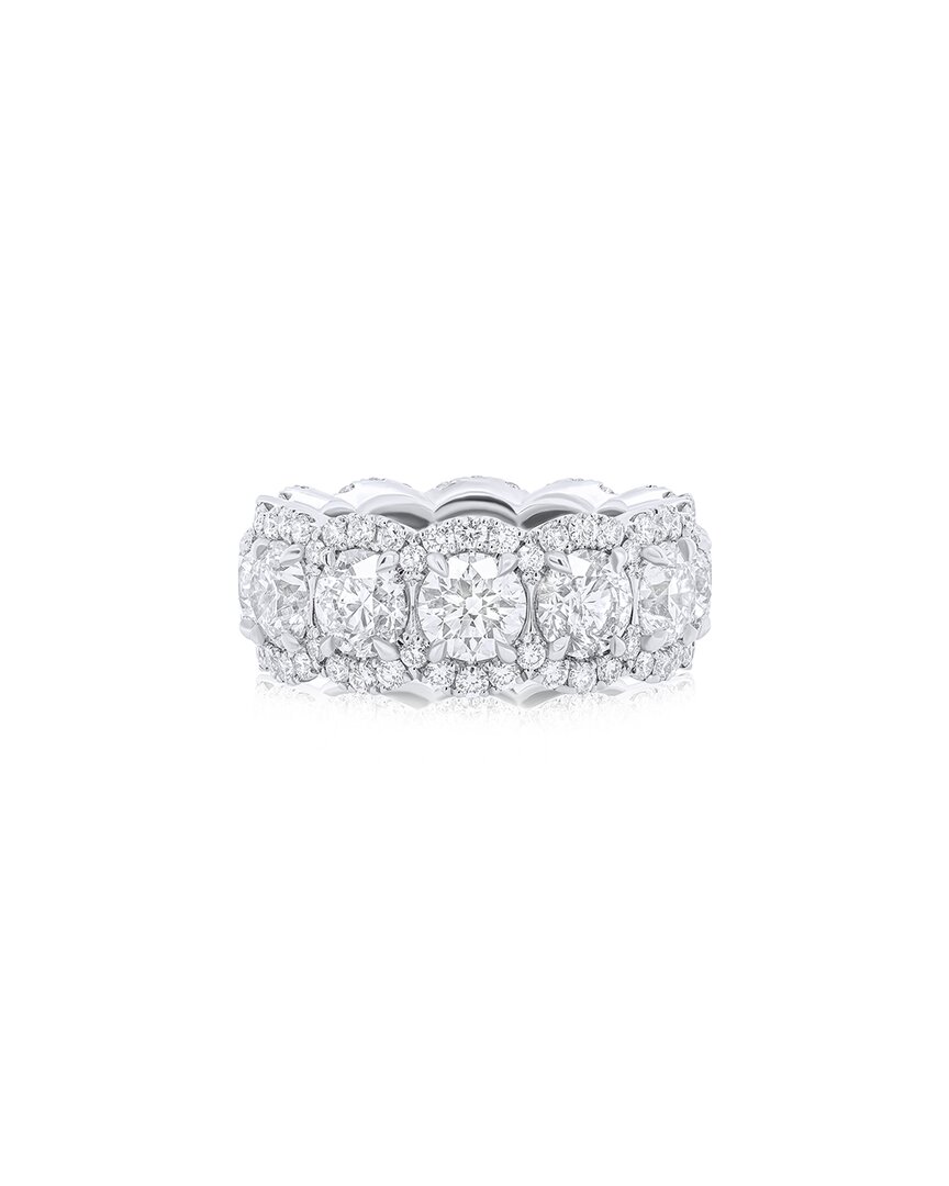 Diana M. Fine Jewelry White Gold 10.13 ct. tw. Diamond Eternity Ring