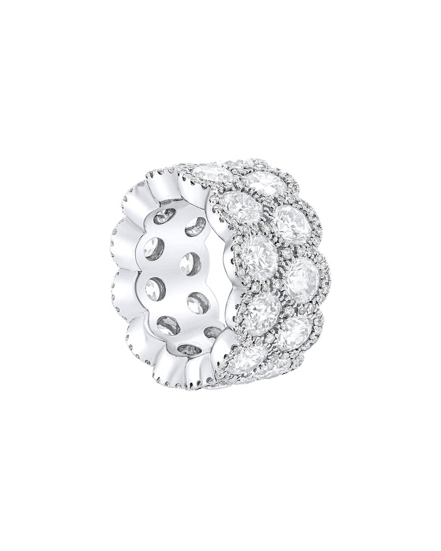 Diana M. Fine Jewelry White Gold 13.26 ct. tw. Diamond Eternity Ring