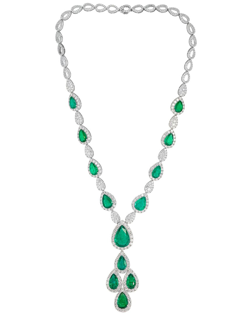 Diana M. Fine Jewelry 18k 32.19 Ct. Tw. Diamond Necklace