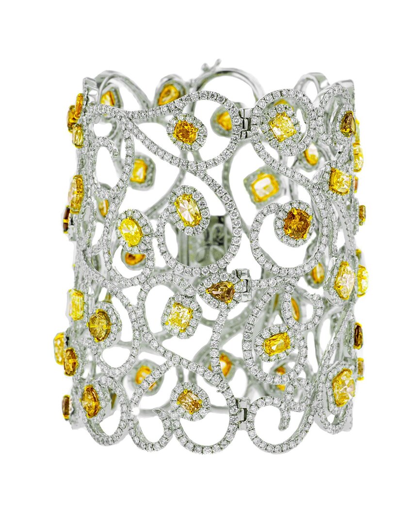 Diana M. Fine Jewelry 18k 57.00 Ct. Tw. Diamond Bracelet