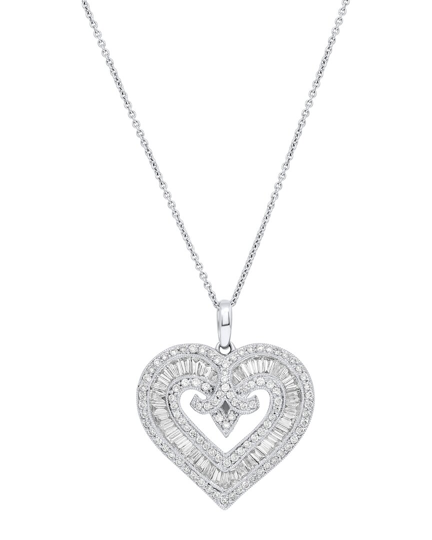 Diana M. Fine Jewelry 18k 3.00 Ct. Tw. Diamond Necklace