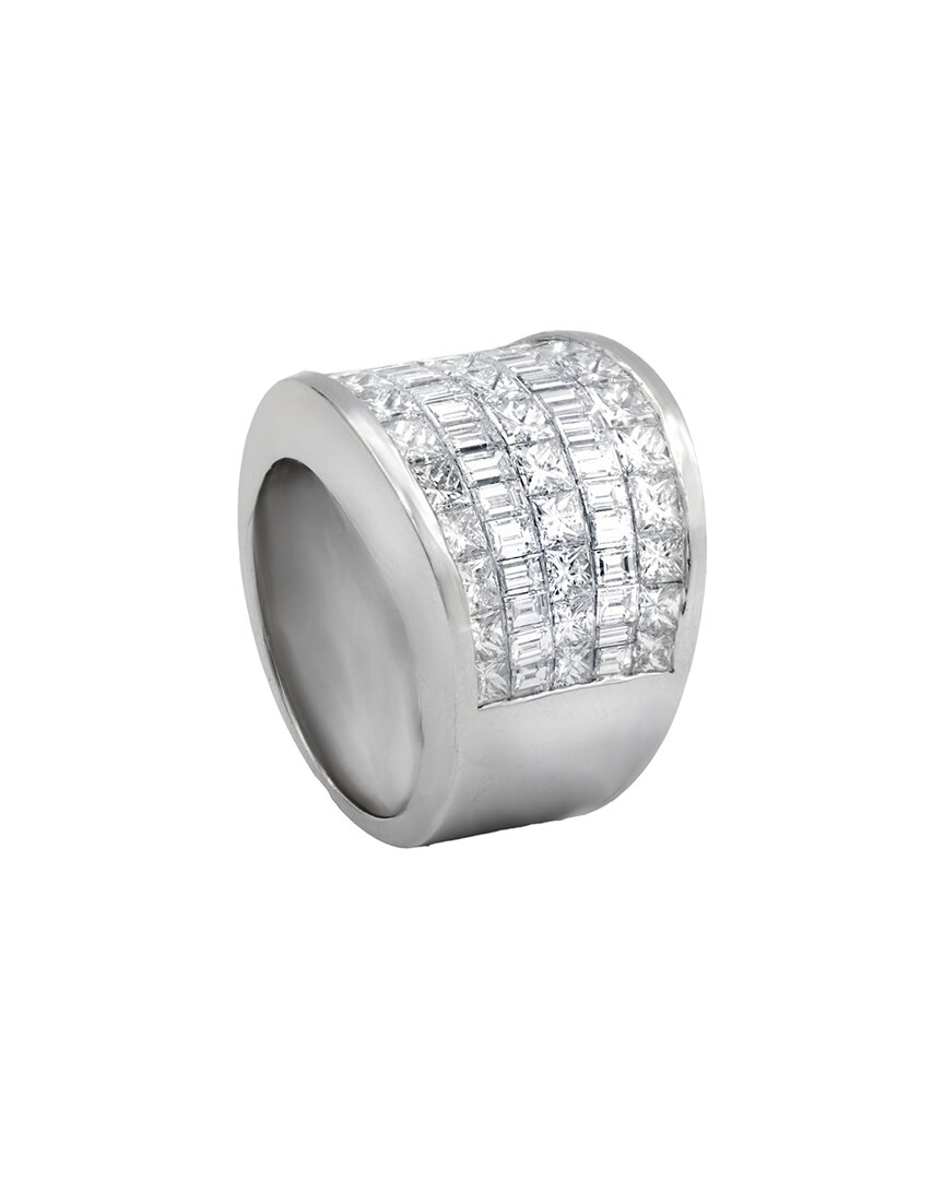 Diana M. Fine Jewelry 18k 5.00 Ct. Tw. Diamond Half-set Ring