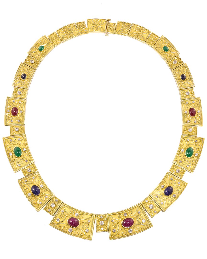 Diana M. Fine Jewelry 18k 1.50 Ct. Tw. Diamond Necklace