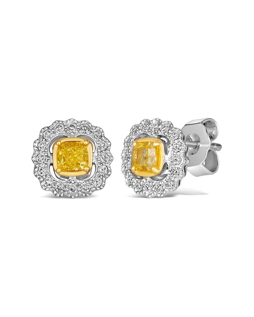 Le Vian ® Sunny Yellow Diamond 14k 0.66 Ct. Tw. Diamond Earrings