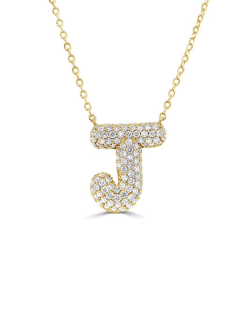 Sabrina Designs 14k 0.51 Ct. Tw. Diamond Initial Necklace In Gold