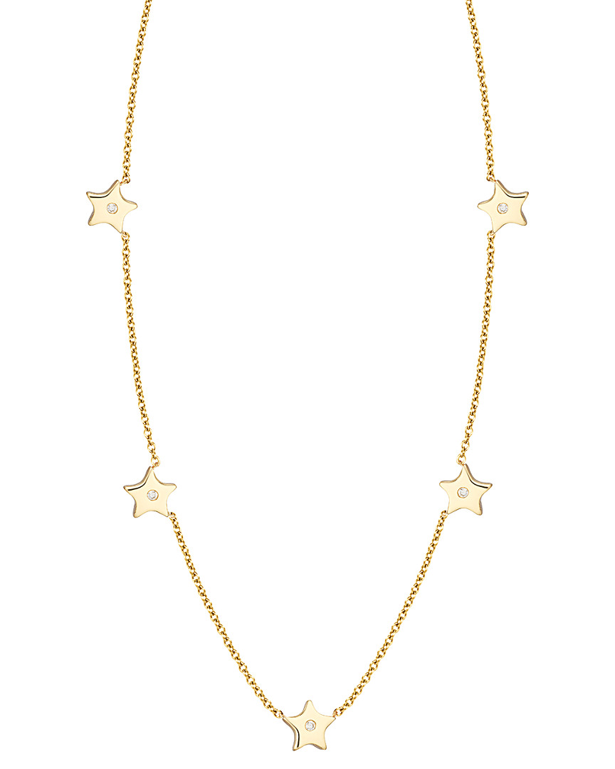 Ariana Rabbani 14k 0.05 Ct. Tw. Diamond Star Necklace