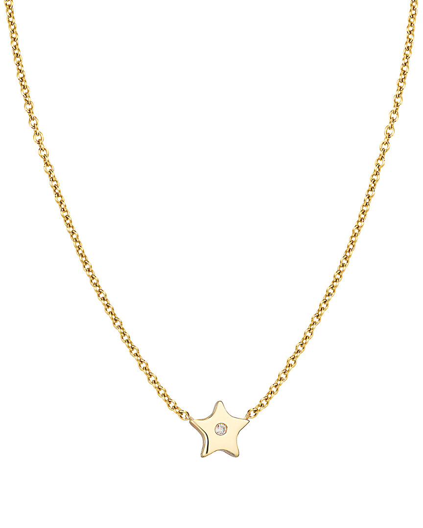 Shop Ariana Rabbani 14k Diamond Single Star Necklace
