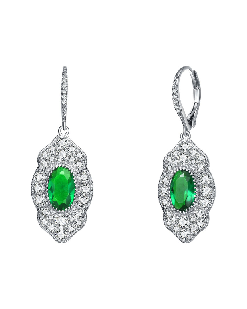 Genevive Silver Earrings