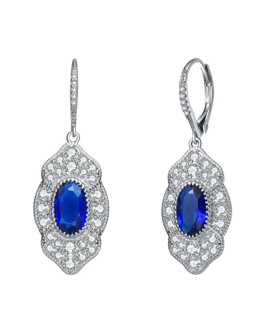 Genevive Silver Earrings