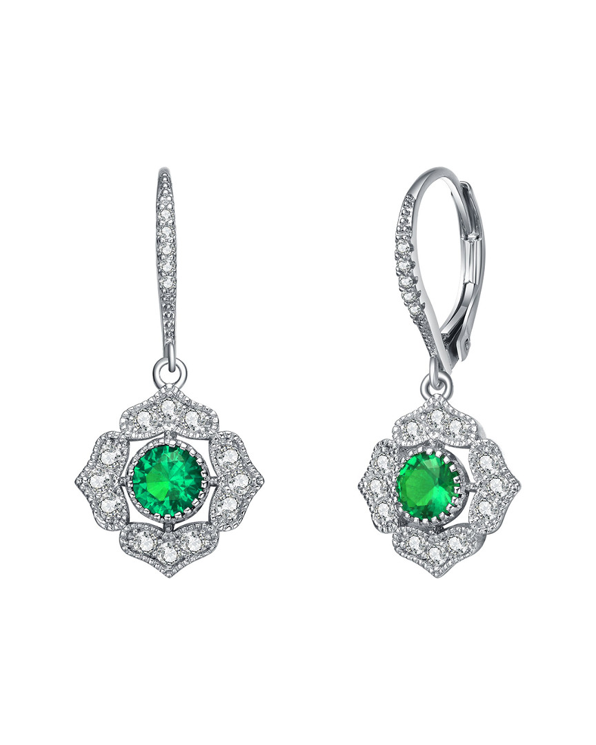 Genevive Silver Earrings