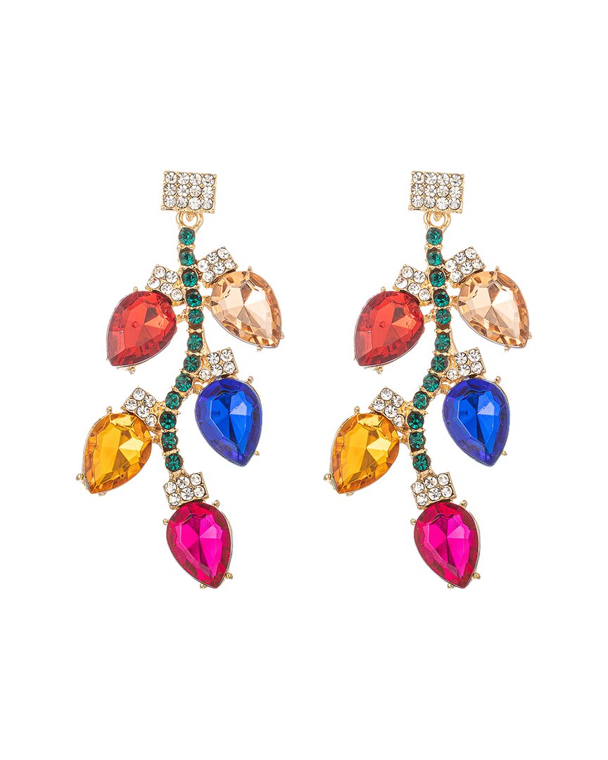Eye Candy La Cz Mystic Statement Earrings