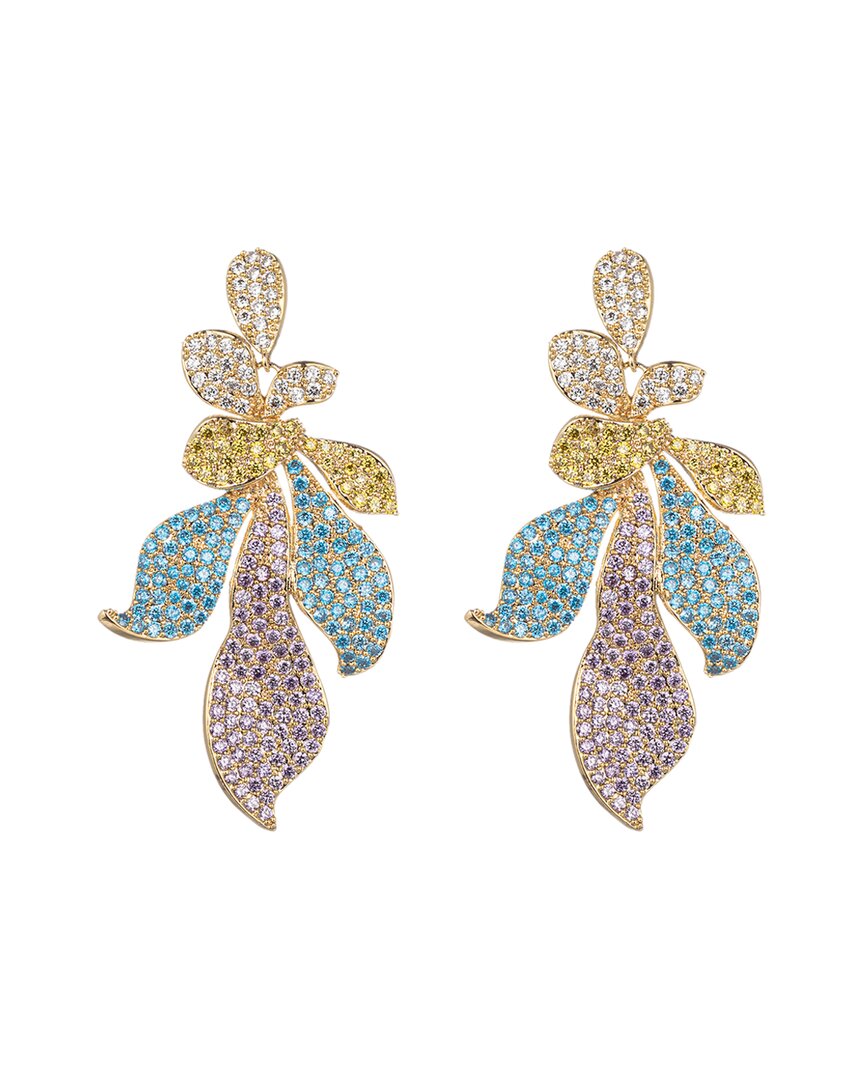 Eye Candy La Cz Emma Drop Earrings