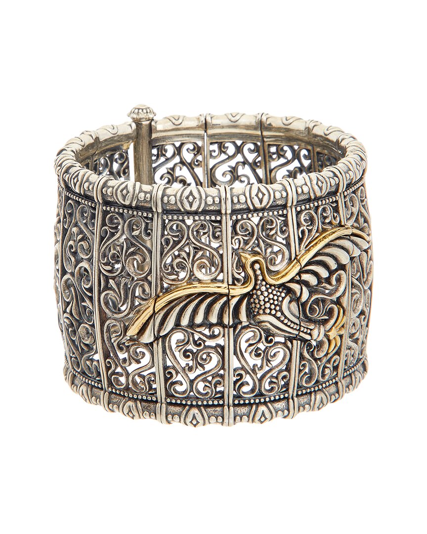 Konstantino Paradise Silver & 18k Bracelet In Metallic