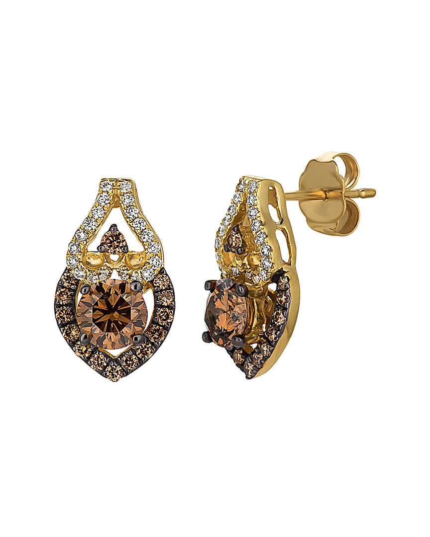 Le Vian 14k 1.28 Ct. Tw. Diamond Earrings