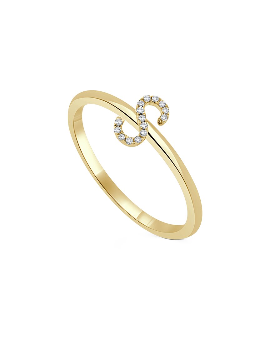 Sabrina Designs 14k Diamond A Initial Ring