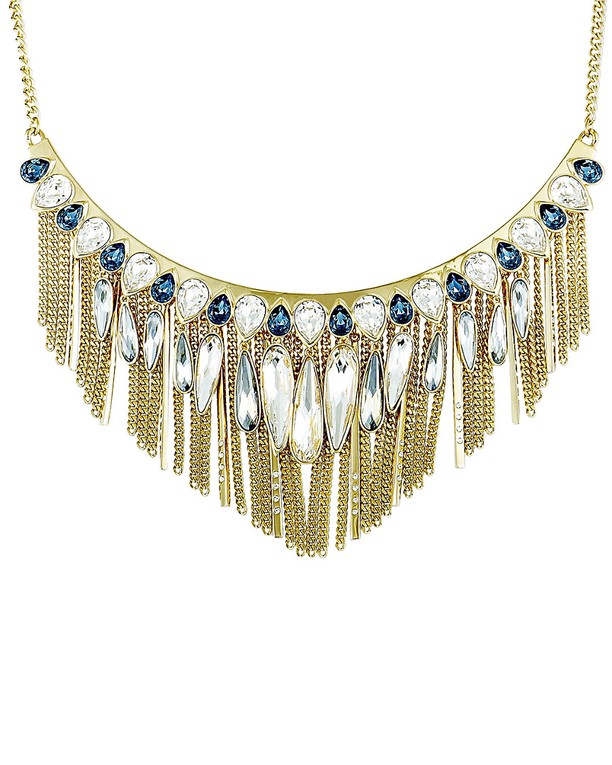 swarovski crystal plated necklace