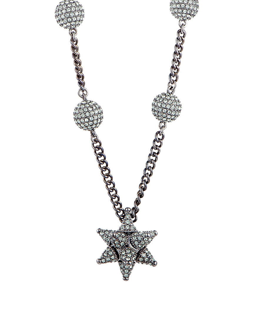 Shop Swarovski Crystal Ruthenium Plated Necklace