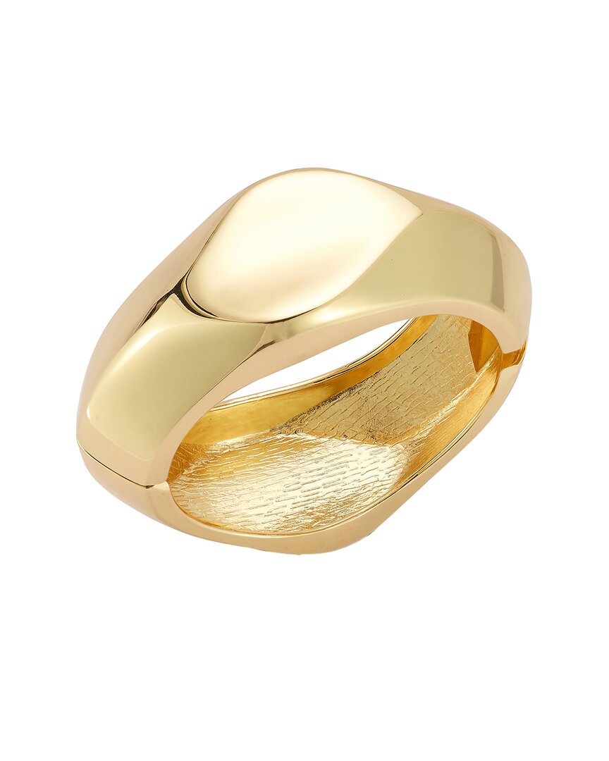 Glaze Jewelry Plated Cz Bracelet In Gold