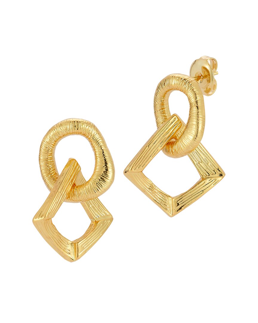 Glaze Jewelry Plated Earrings In Gold