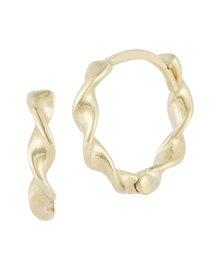 EMBER FINE JEWELRY EMBER FINE JEWELRY 14K TWIST HOOPS