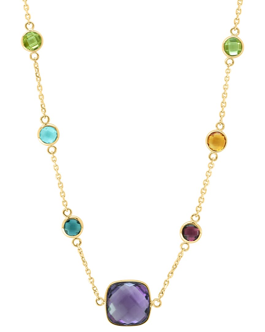 Effy Fine Jewelry 14k 7.70 Ct. Tw. Gemstone Necklace