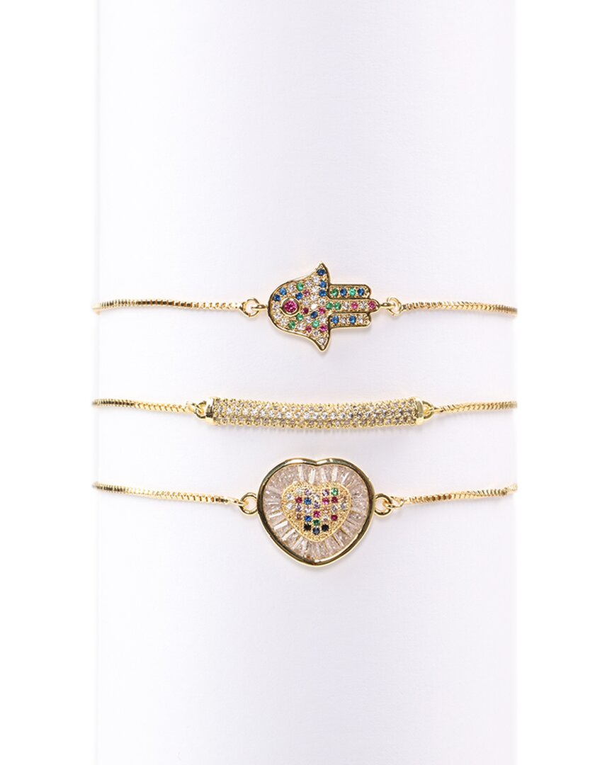 Eye Candy La Luxe Cz Aurora Bracelet Set