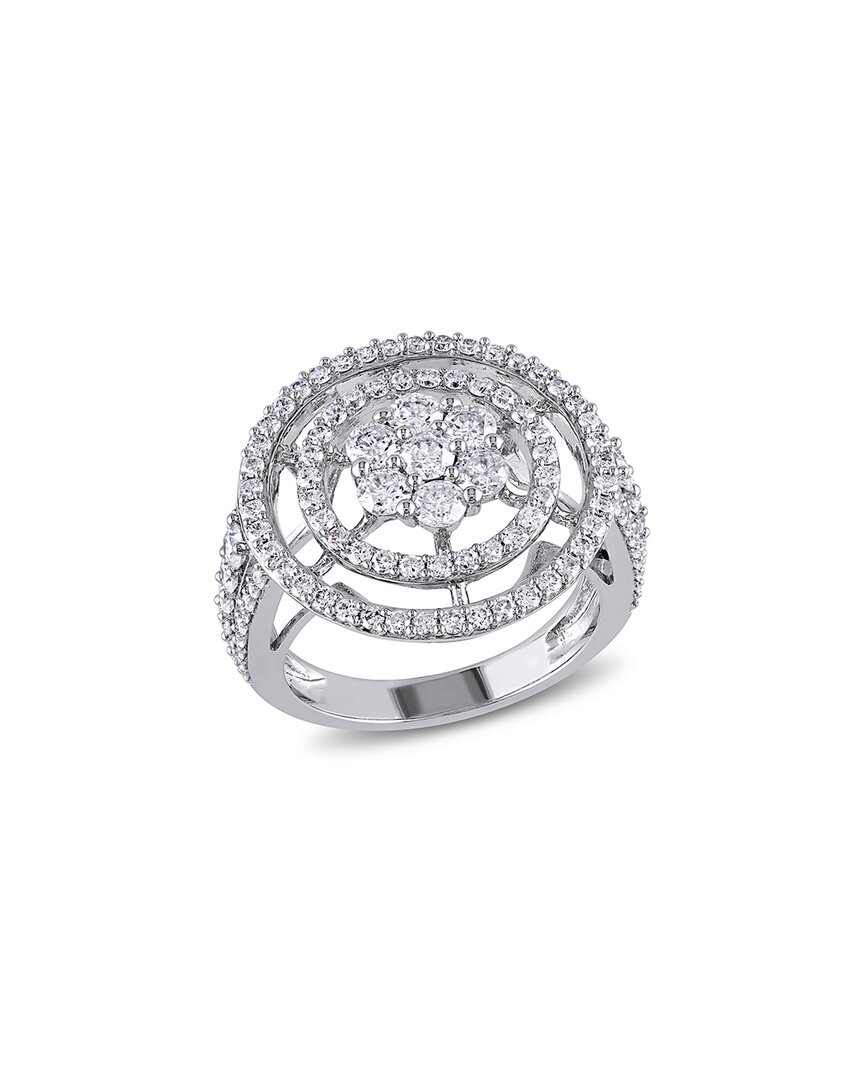 Rina Limor 14k 1.98 Ct. Tw. Diamond Floral Split Shank Ring