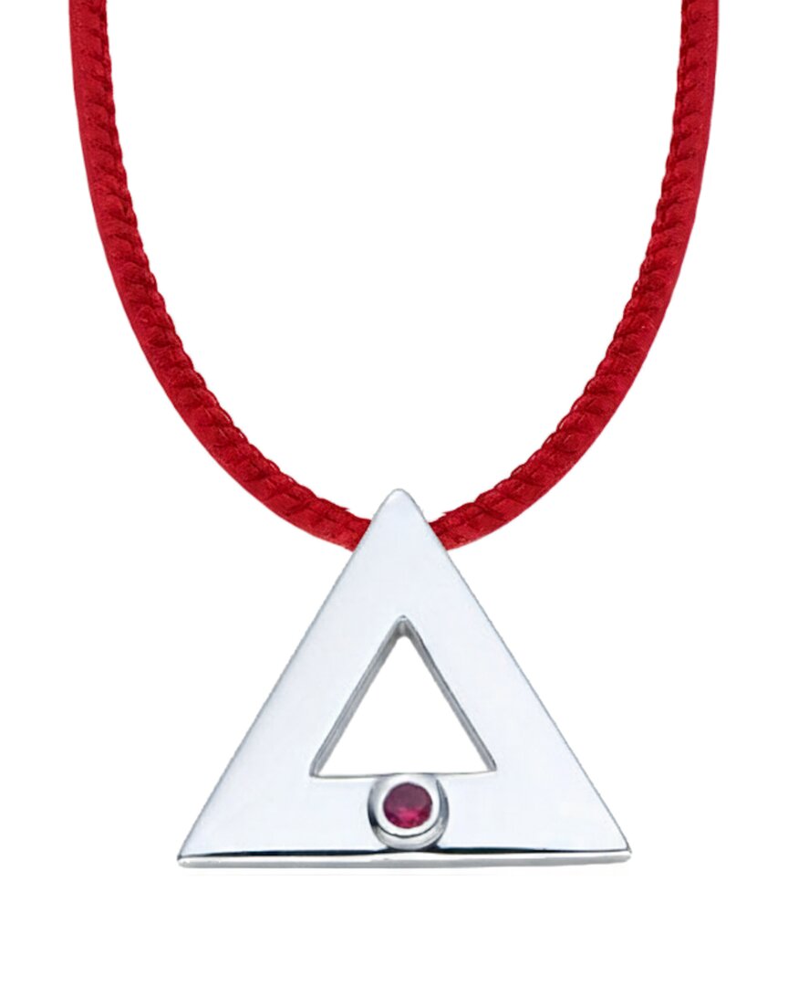 Liv Oliver 18k Plated Cz Layer Lock Necklace In Multi