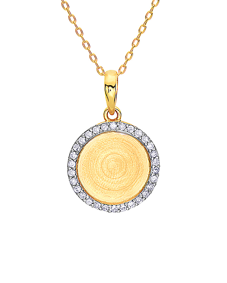Forever Creations Signature Collection 18k 0.22 Ct. Tw. Diamond Pendant Necklace