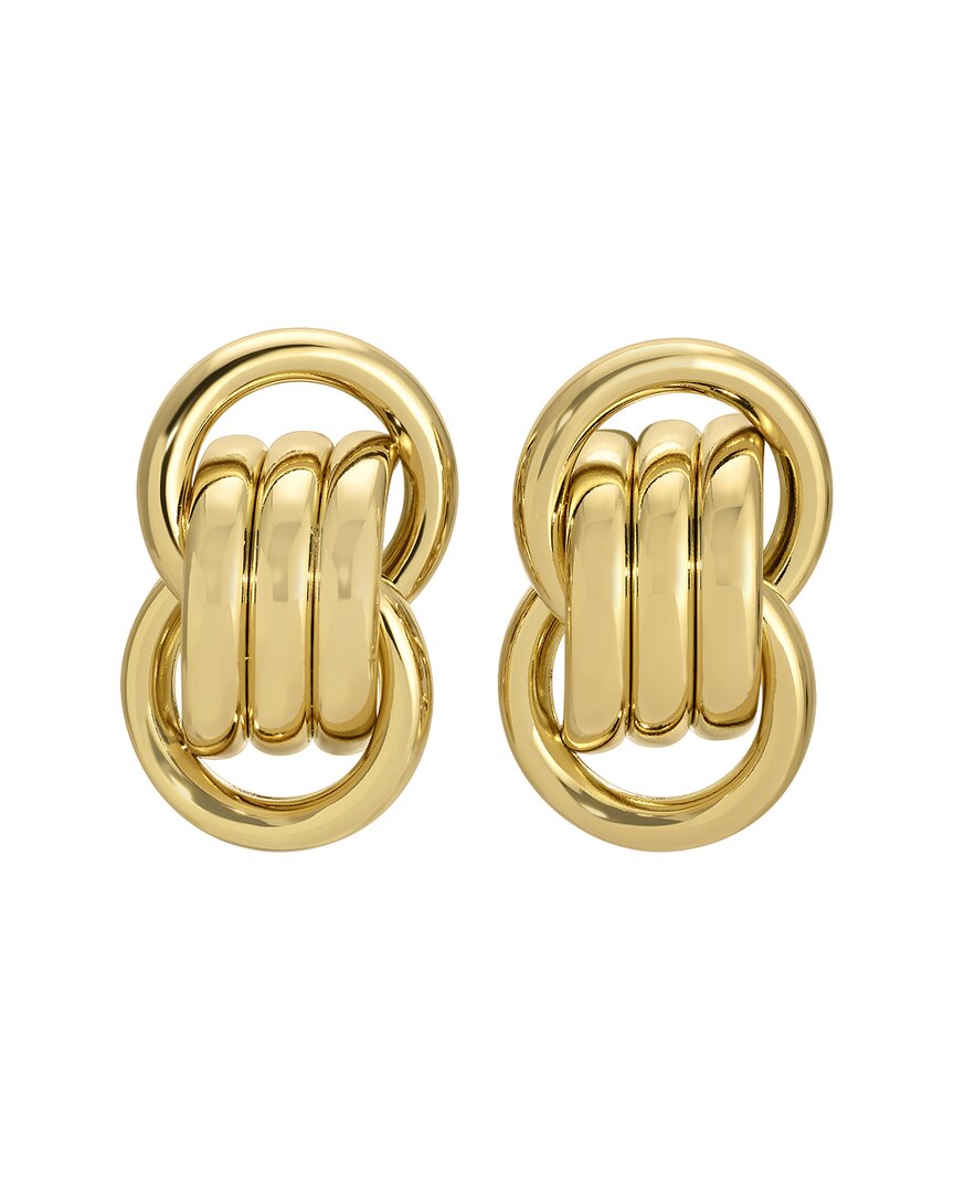 Eye Candy La Mia Tier Drop Earrings In Gold