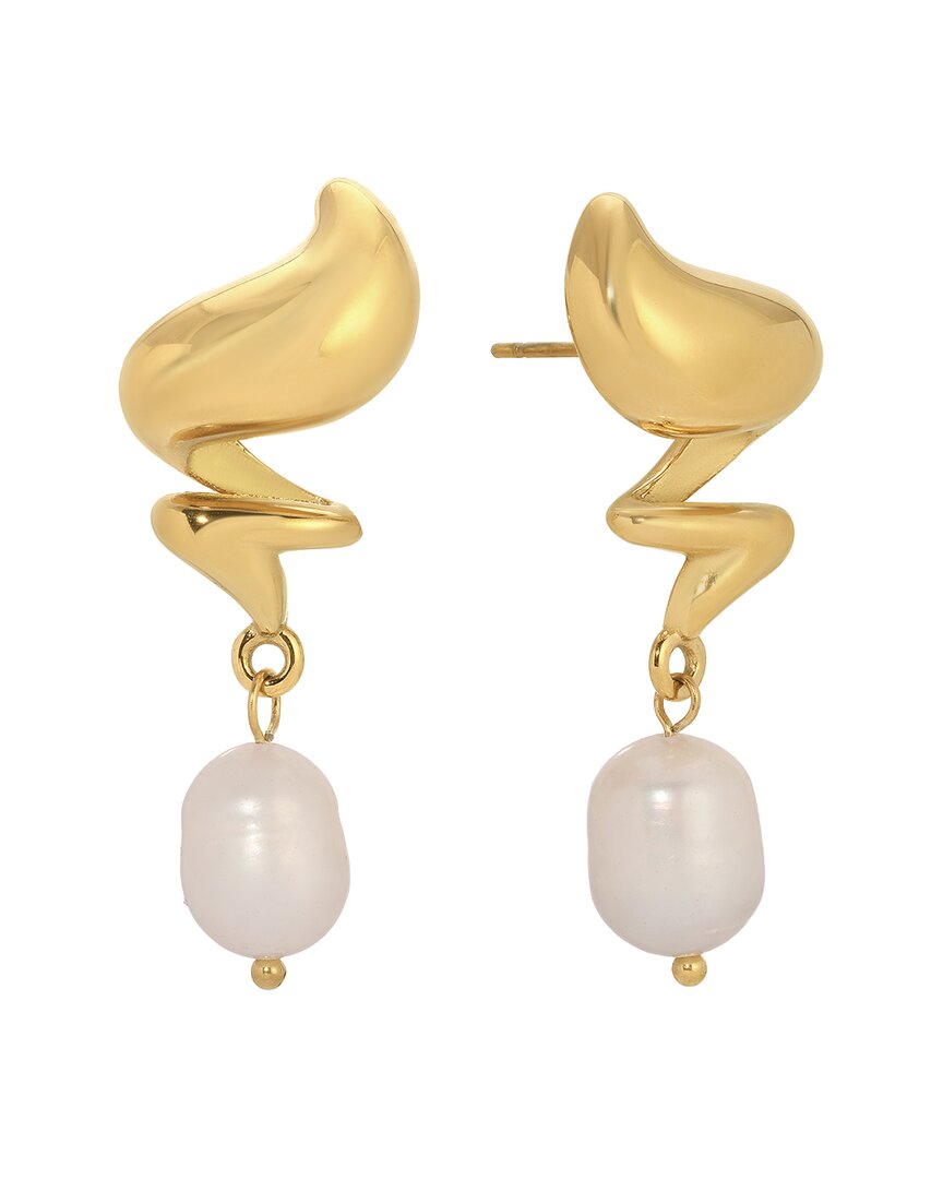 Eye Candy La Ariana Drop Earrings In Gold