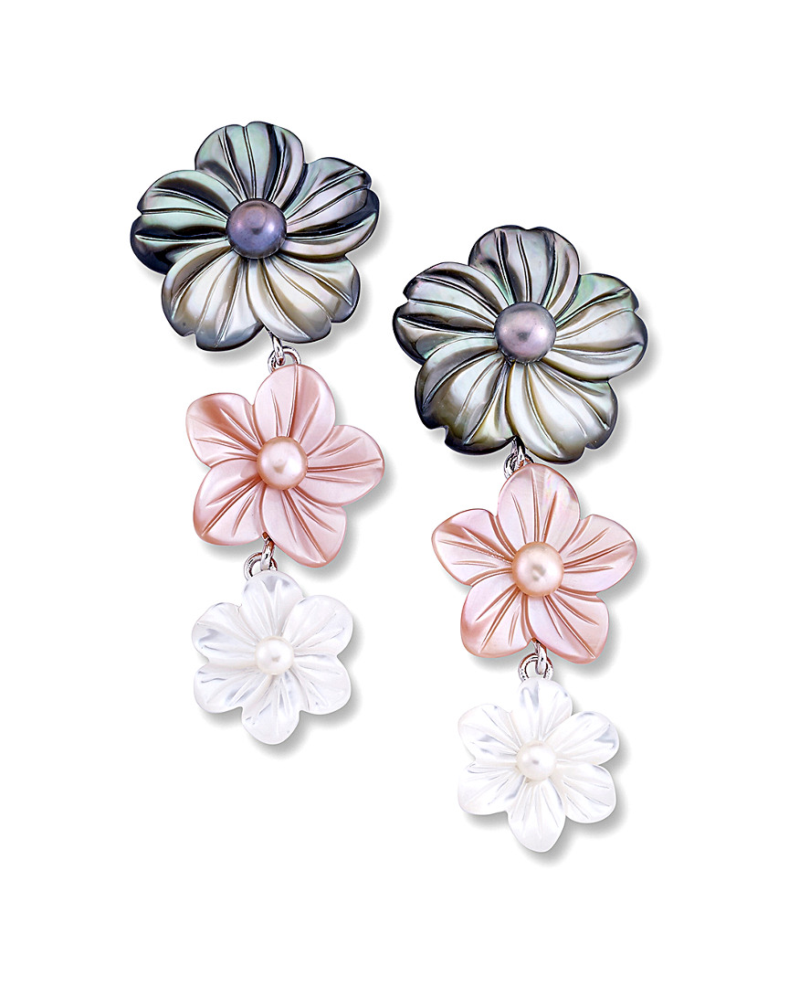 Samuel B. Silver Mother-of-pearl Earrings