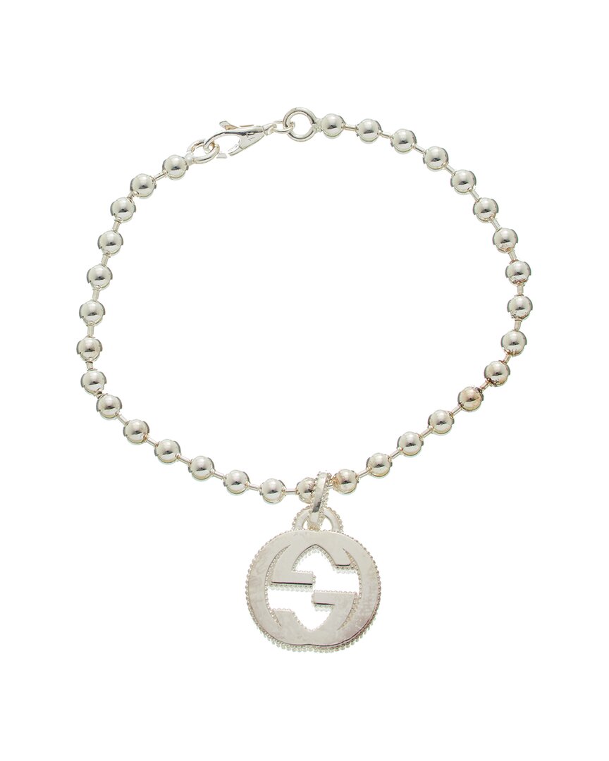 Gucci Silver Bracelet In Metallic