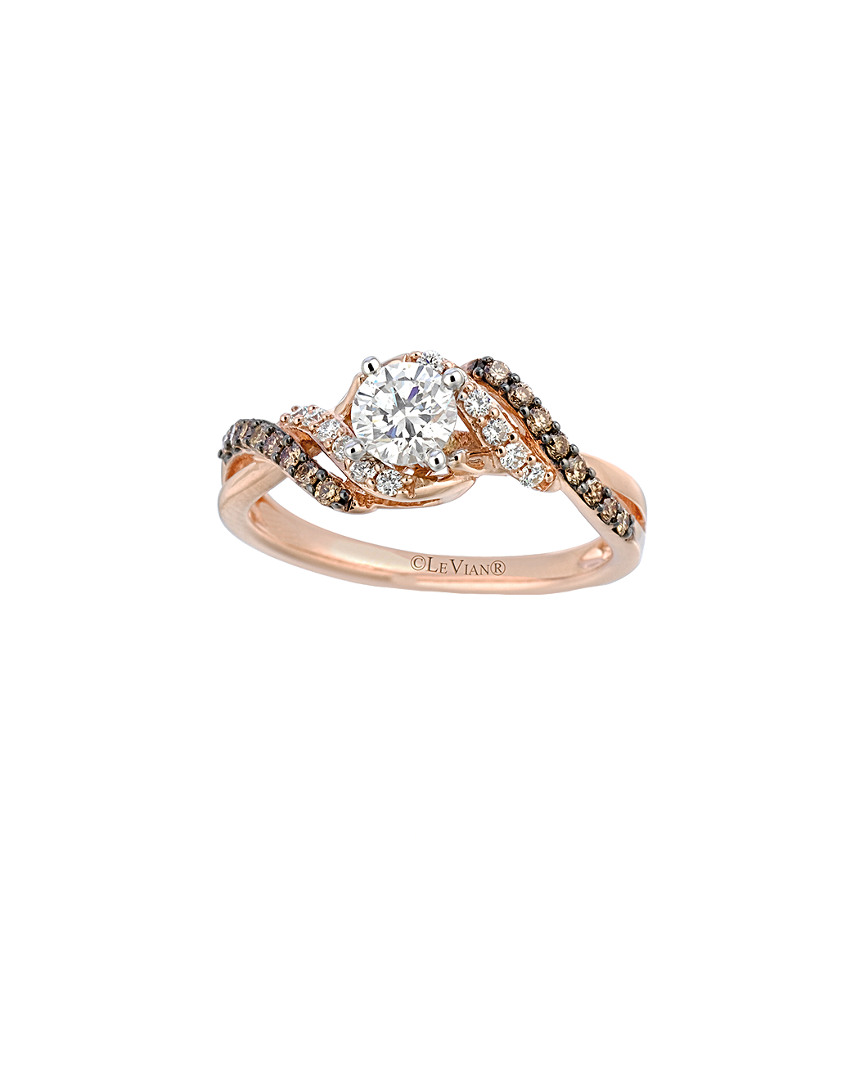 Shop Le Vian 14k Two-tone 0.74 Ct. Tw. Diamond Ring