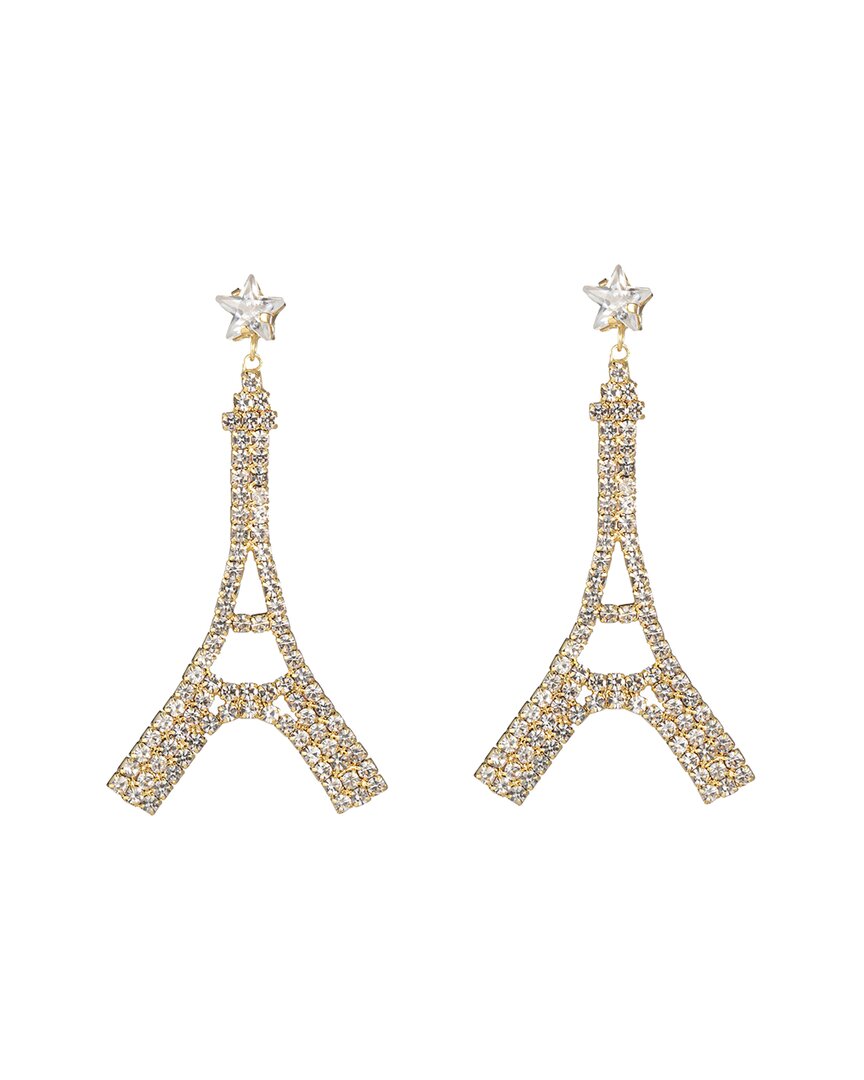 Eye Candy La Eiffel Tower Earrings