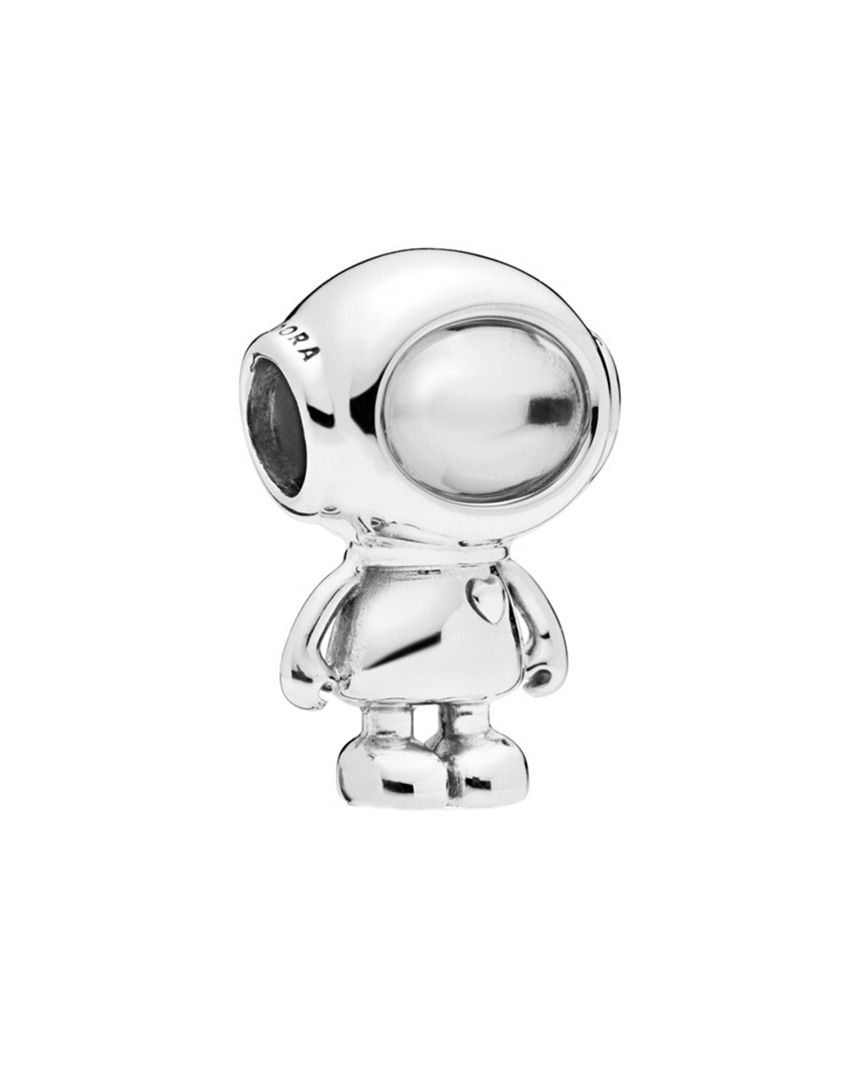 Pandora Moments Silver Cosmo Tommy Astronaut Charm In Nocolor
