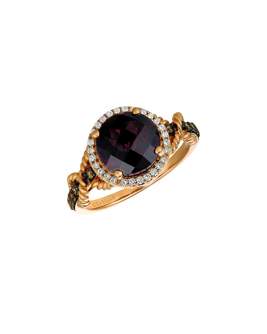 Le Vian 14k R/g Ring 0.31 Dia 2.71 Ga |e| In Gold
