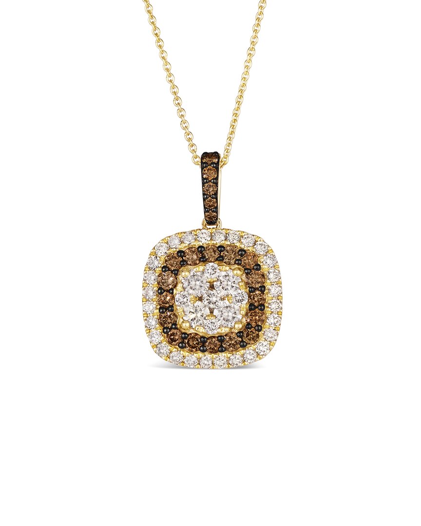 Le Vian 14k Y/g Pend 1.45 Dia In Multi