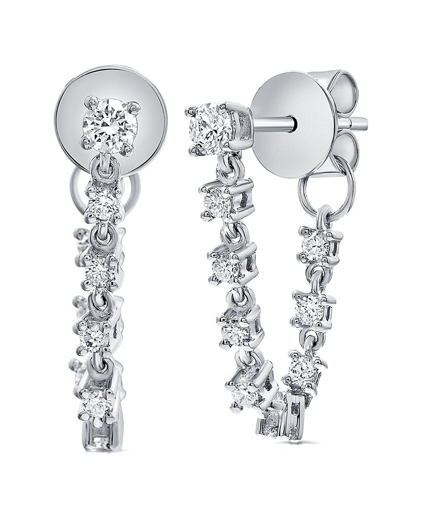 Sabrina Designs 14k 0.61 Ct. Tw. Diamond Chain Earrings